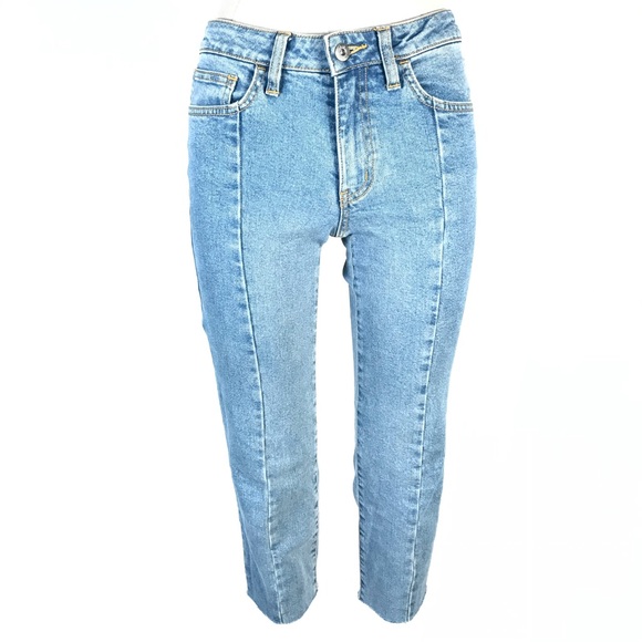 Vans raw hemmed cropped jeans 25x24 - Picture 2 of 12